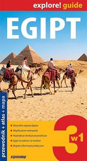Egipt 3w1 Przewodnik + atlas + mapa laminowana
