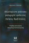 Aksjologiczne podstawy pedagogiki społecznej Heleny Radlińskiej