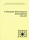 II Olimpiada Matematyczna Gimnazjalistów 2006/2007