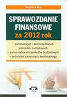 Sprawozdanie finansowe za 2012 rok