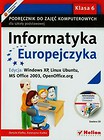 Informatyka Europejczyka 6 Podręcznik z płytą CD Edycja Windows XP Linux Ubuntu MS Office 2003 OpenOffice.org