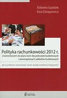 Polityka rachunkowości 2012