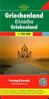 Grecja mapa drogowa 1:700 000
