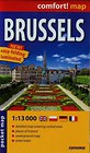 Brussels pocket map 1:13 000