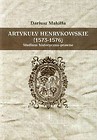 Artykuły henrykowskie 1573-1576