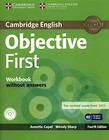 Objective First Workbook without answers + CD