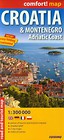 Croatia Montenegro Adriatic Coast mapa samochodowo-turystyczna 1:300 000