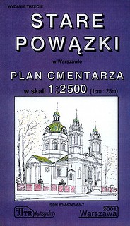 Stare Powązki. Plan cmentarza