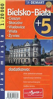 Bielsko-Biała plus 5 mapa 1:20 000