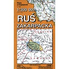 Ruś Zakarpacka mapa 1:300 000