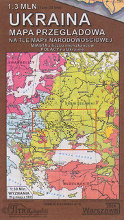 Ukraina mapa 1:3MLN