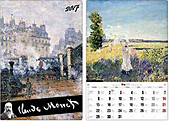 Kalendarz 2017 Claude Monet A3-14