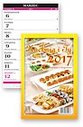 Kalendarz 2017 Kuchnia i Ty z magnesem KL03