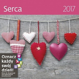 Kalendarz 2017 Serca LP59-17
