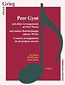 Grieg. Peer Gynt & other Arrangements of Own Work