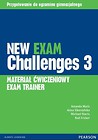 Exam Challenges New 3 Exam Trainer PEARSON
