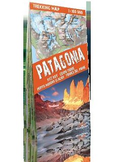 Trekking map Patagonia 1: 160 000