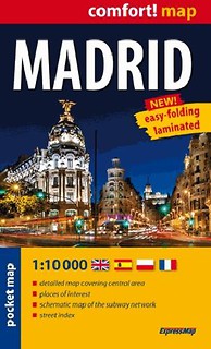 Comfort!map Madryt (Madrid) 1:10000 midi
