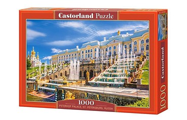 Puzzle 1000 Pałac Peterhof, Petersburg.. CASTOR