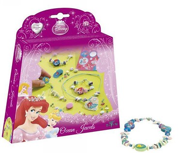 Zestaw Disney Princess Ocean Jewels Biżuteria