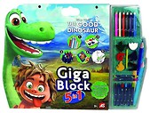 Giga Block - Zest. dla artysty 5w1 -Dobry dinozaur