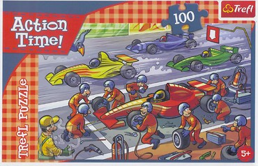 Puzzle 100 Wielki wyścig TREFL