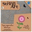 Obrazek String Art. Kwiatek STnux