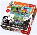 Puzzle 3w1 Krecik Zabawy na wodzie TREFL