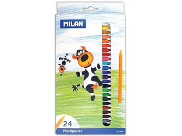 Kredki Plastipastel 24 kolory MILAN