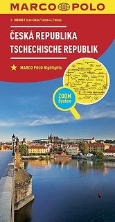 Mapa ZOOM System. Czechy 1:300 000 MARCO POLO