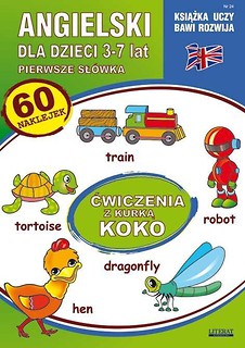 Angielski dla dzieci z.24 3-7 lat Ćw. kurką Koko