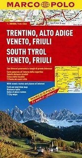 Mapa Drogowa Marco Polo. Tyrol, Wenecja 1:300 000