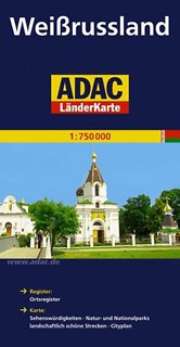 LanderKarte ADAC. Białoruś 1:750 000