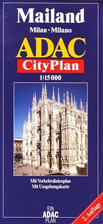 CityPlan ADAC. Mailand 1:15 000