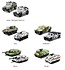 Pojazdy wojskowe Forces 4,5 10 rodzajów