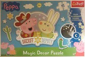 Puzzle Magic Decor 15 - Świnka Peppa TREFL