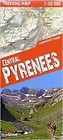 Trekking map Central Pyrenees (Pireneje) 1:50 000