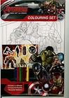 Avengers II. Kolorowanka, naklejki, kredki