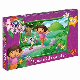 Puzzle 20 maxi - DORA Kolorowa Kraina