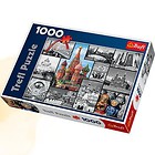 Puzzle 1000 Moskwa - kolaż TREFL
