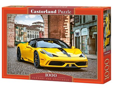 Puzzle 1000 Ferrari 458 Spectacle CASTOR