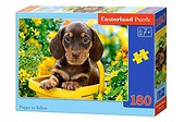 Puzzle 180 Puppy in Yellow CASTOR
