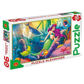 Puzzle 90 - Mała Syrenka ALEX