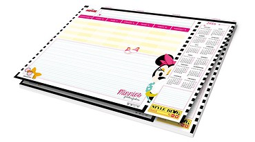 Kalendarz podkładka na biurko 2016 - Minnie