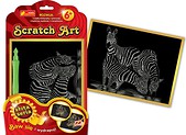 Scratch Art. Złota seria - Zebra