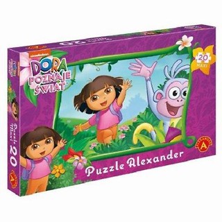 Puzzle 20 maxi - DORA Jak cudownie !