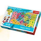 Puzzle Edukacyjne Mapa Polski dla dzieci TREFL