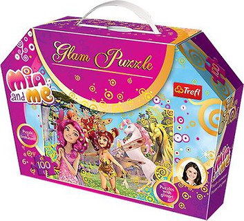 Glam Puzzle - Mia, Yuko i Mo na łące TREFL