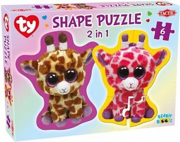 Puzzle Ty 2w1 Beanie Boo's Shape