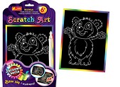Scratch Art. Tęczowa seria - Panda